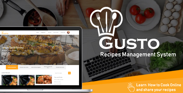 Gusto v3.4 – Recipes Management System » Premium Scripts, Plugins & Mobile