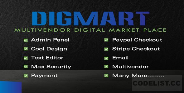 DigMart v3.8.0 – Multivendor Digital MarketPlace PHP » Premium Scripts, Plugins & Mobile