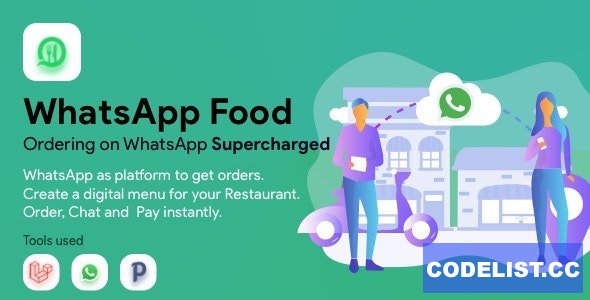 WhatsApp Food v3.0.6 – SaaS WhatsApp Ordering » Premium Scripts, Plugins & Mobile