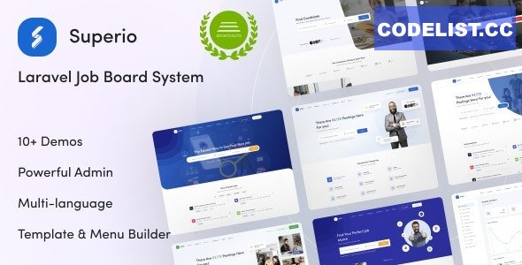 Superio v1.3.0 – Laravel Job Board System » Premium Scripts, Plugins & Mobile