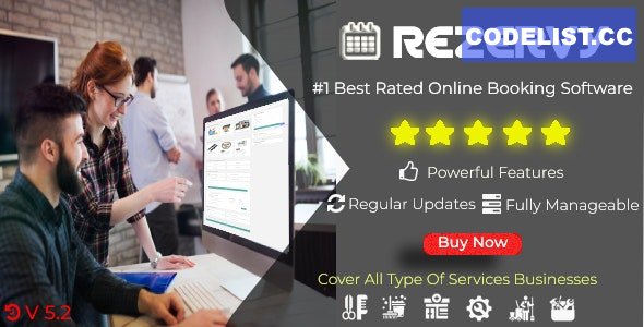 Rezervy v5.2 – Online bookings system for cleaning, maids, plumber, maintenance, repair, salon services » Premium Scripts, Plugins & Mobile