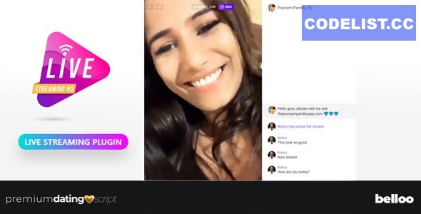 Live Streaming Plugin – Belloo Dating Software » Premium Scripts, Plugins & Mobile