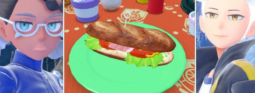 All Pokemon Scarlet and Violet Shiny Sandwich recipes